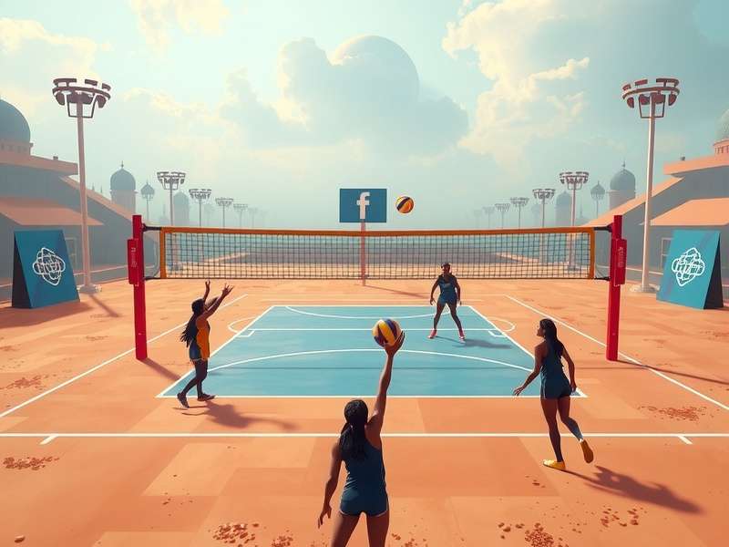 Varanasi Volleyball Victory court design
